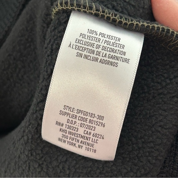 NWT Spyder Tea Leaf Medallion Bonded Fleece Sweater - Zip Neck - Picture 11 of 14